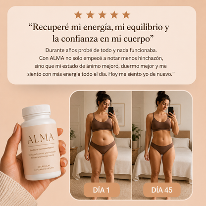 ALMA™ — Equilibrio Hormonal para Mujeres